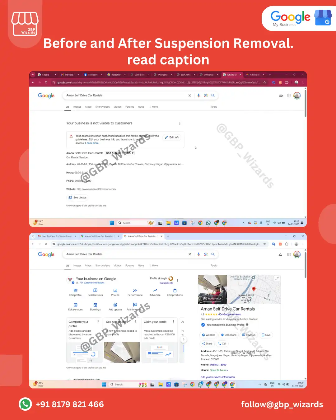 Google Business Profile Suspension Removal Experts in Bangalore