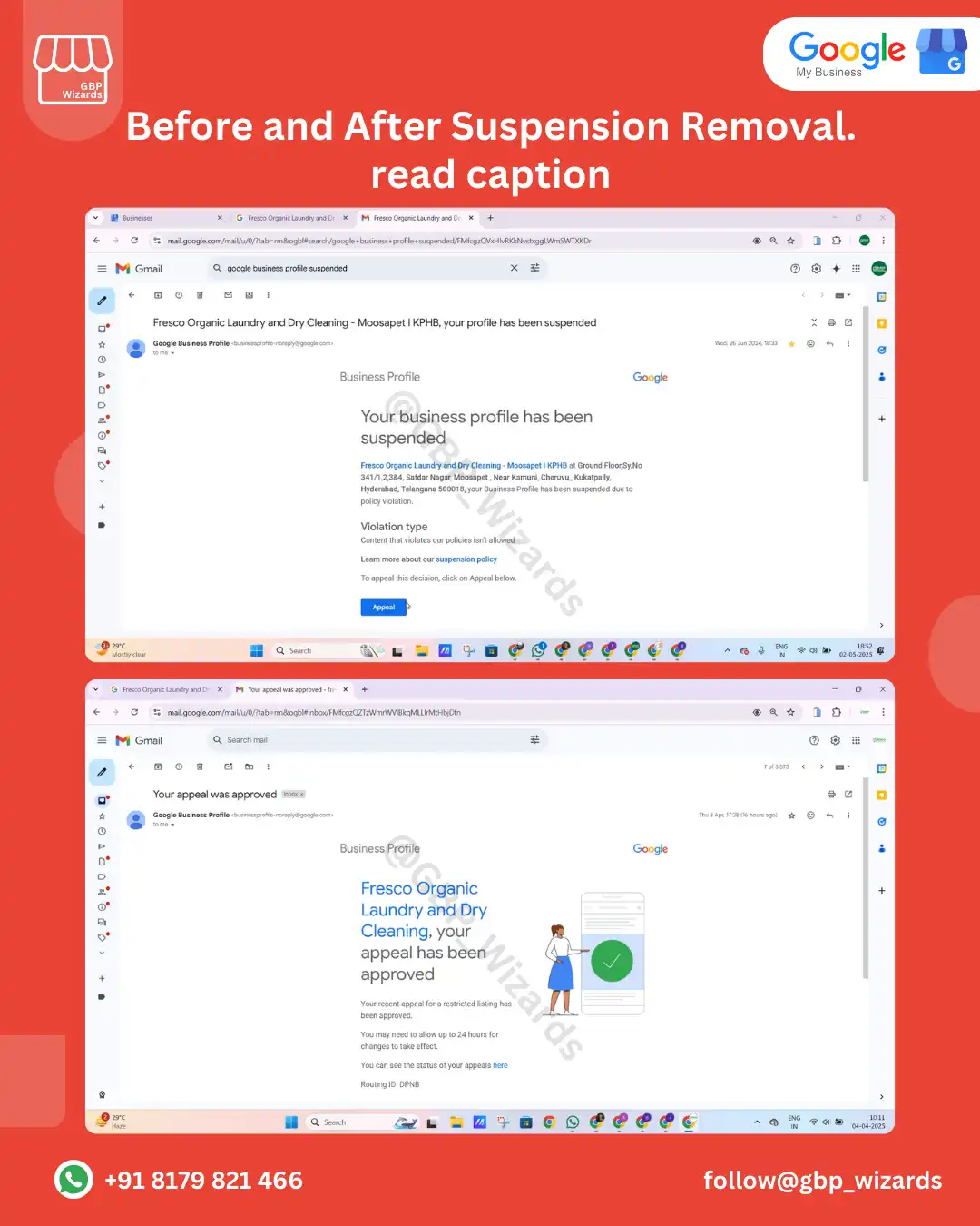 Google Business Profile Suspension Removal Experts in Bangalore