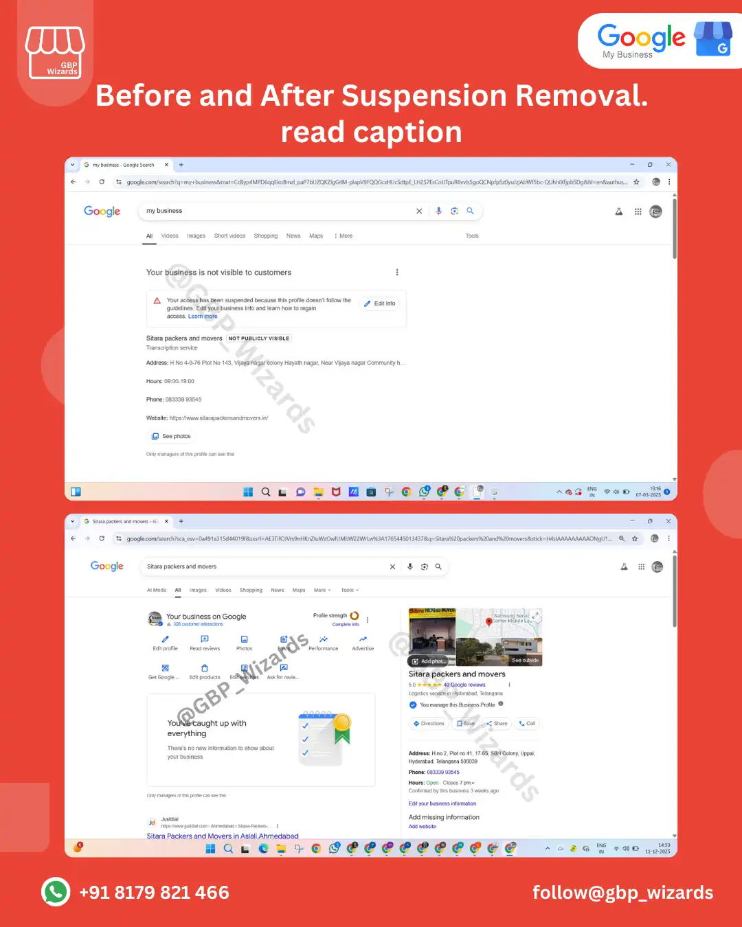 Google Business Profile Suspension Removal Experts in Bangalore